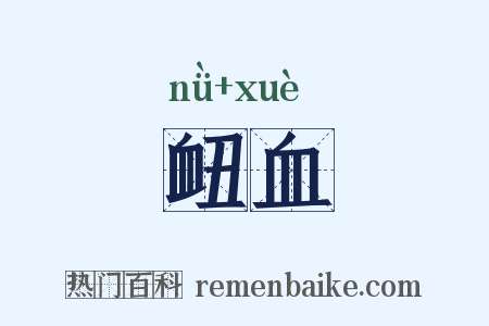 衄血是什么意思的图片